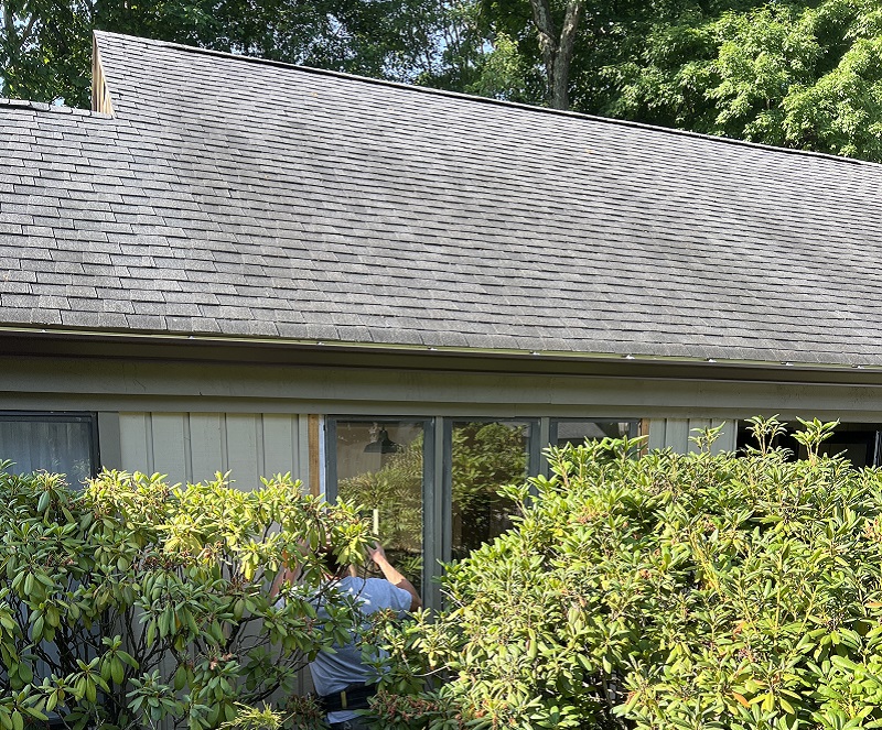 Insulate around the window